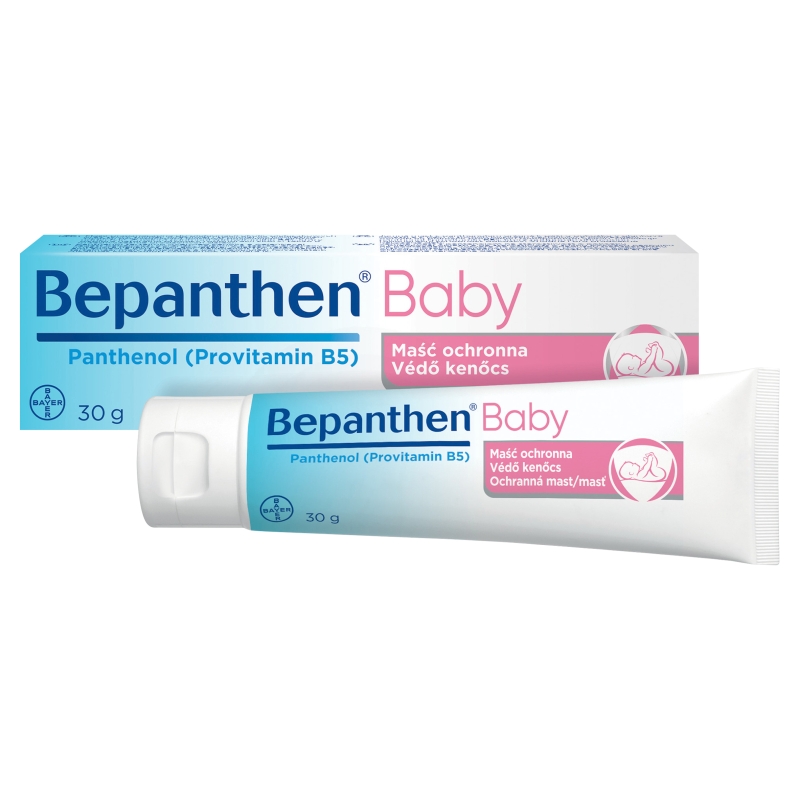 Bepanthen Baby, maść ochronna przed odparzeniami pieluszkowymi niemowląt, 30 g