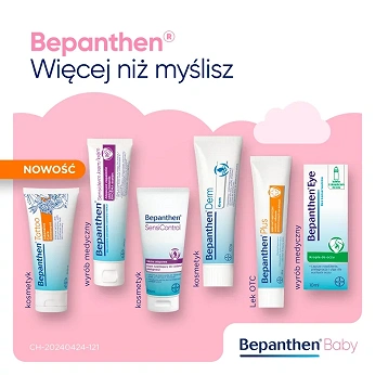 Bepanthen Baby, maść ochronna przed odparzeniami pieluszkowymi niemowląt, 100 g
