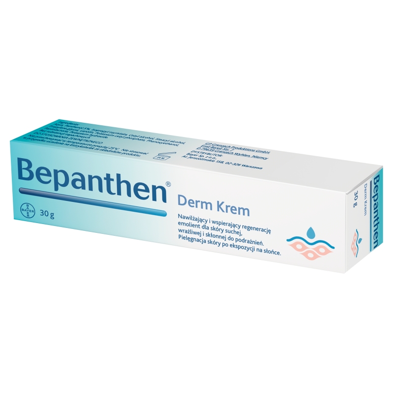 Bepanthen Derm  , krem do pielęgnacji suchej i podrażnionej skóry, 30 g