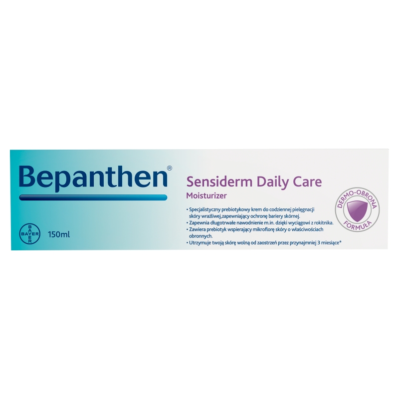 Bepanthen Sensiderm Dailycare, krem do skóry wrażliwej, 150 ml