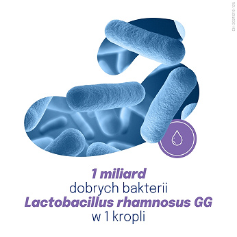 Dicoflor baby, krople probiotyczne ze składnikami wspierającymi mikroflorę jelitową, 5 ml