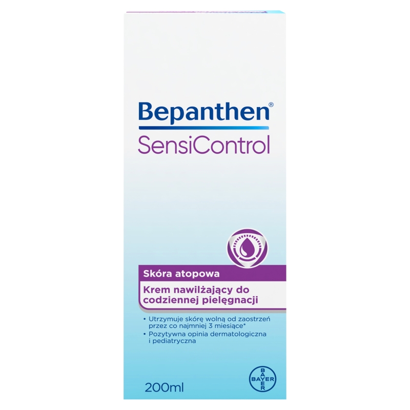 Bepanthen SensiControl , krem nawilżający, 200 ml