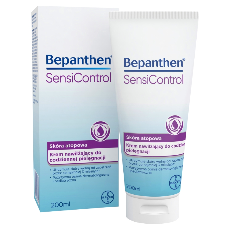 Bepanthen SensiControl , krem nawilżający, 200 ml