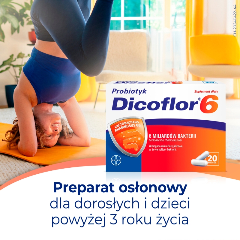 Dicoflor 6, kapsułki, 20 szt.