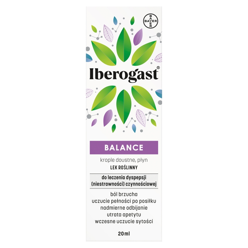 Iberogast Balance krople doustne, 20 ml