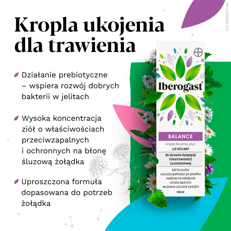 Iberogast Balance, krople doustne, 100 ml