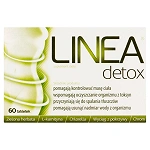 Linea Detox tabletki ze składnikami wspierającymi utrzymanie prawidłowej masy ciała, 60 szt.