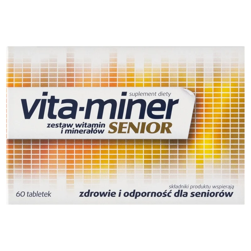 Acti Vita-miner Senior drażetki dla seniorów, 60 szt.