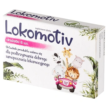 Lokomotiv, drażetki, 8 szt.