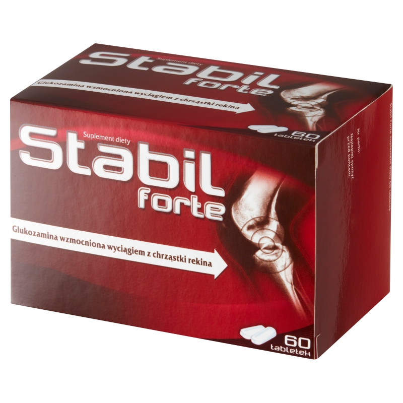 Stabil Forte , tabletki ze składnikami wspomagającymi regenerację chrząstki stawowej, 60 szt.