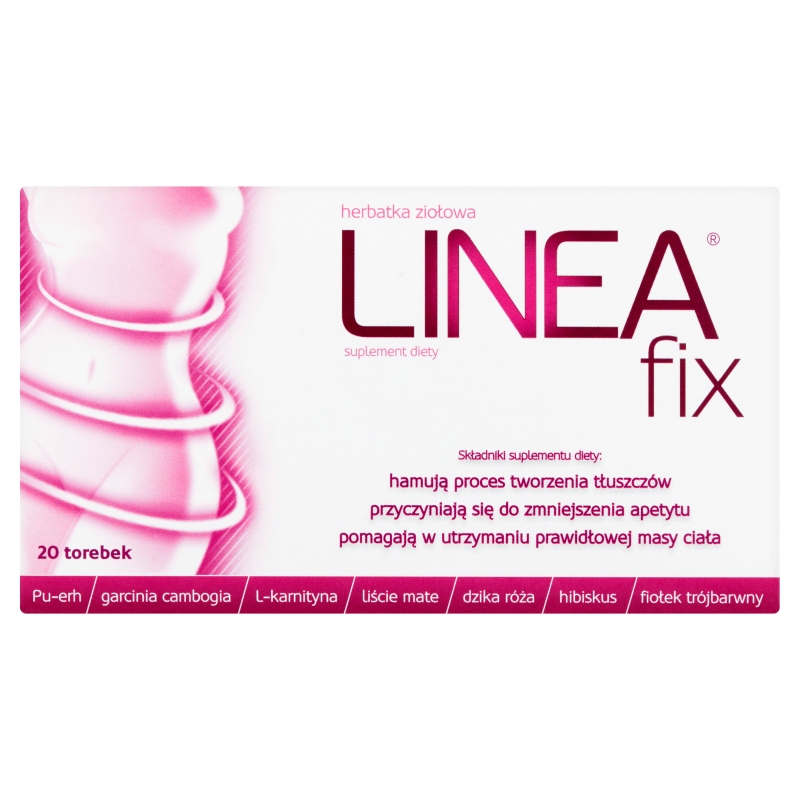 Linea fix proszek ze składnikami wspomagającymi odchudzanie, 20 sasz.