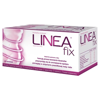 Linea fix, proszek ze składnikami wspomagającymi odchudzanie, 20 sasz.