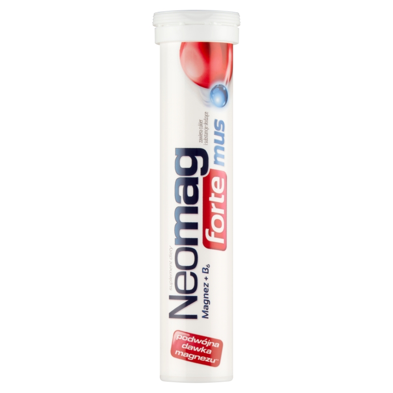 NeoMag Forte mus tabletki musujące, 20 szt.
