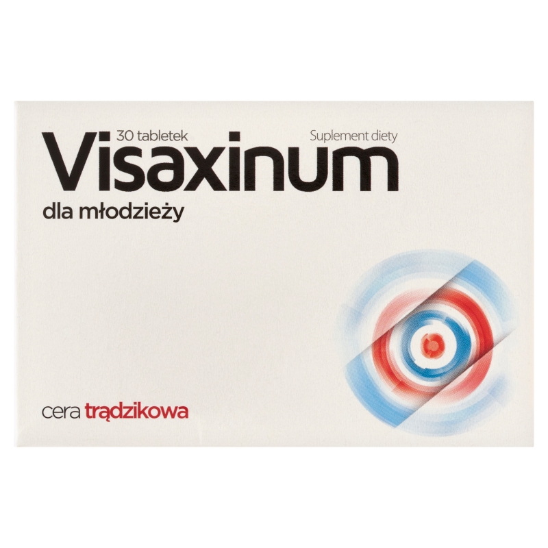 Visaxinum tabletki ze składnikami, które pomagają w utrzymaniu zdrowej skóry, 30 szt.