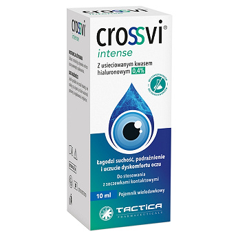 Crossvi Intense , krople do oczu, 10 ml