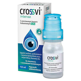 Crossvi Intense , krople do oczu, 10 ml