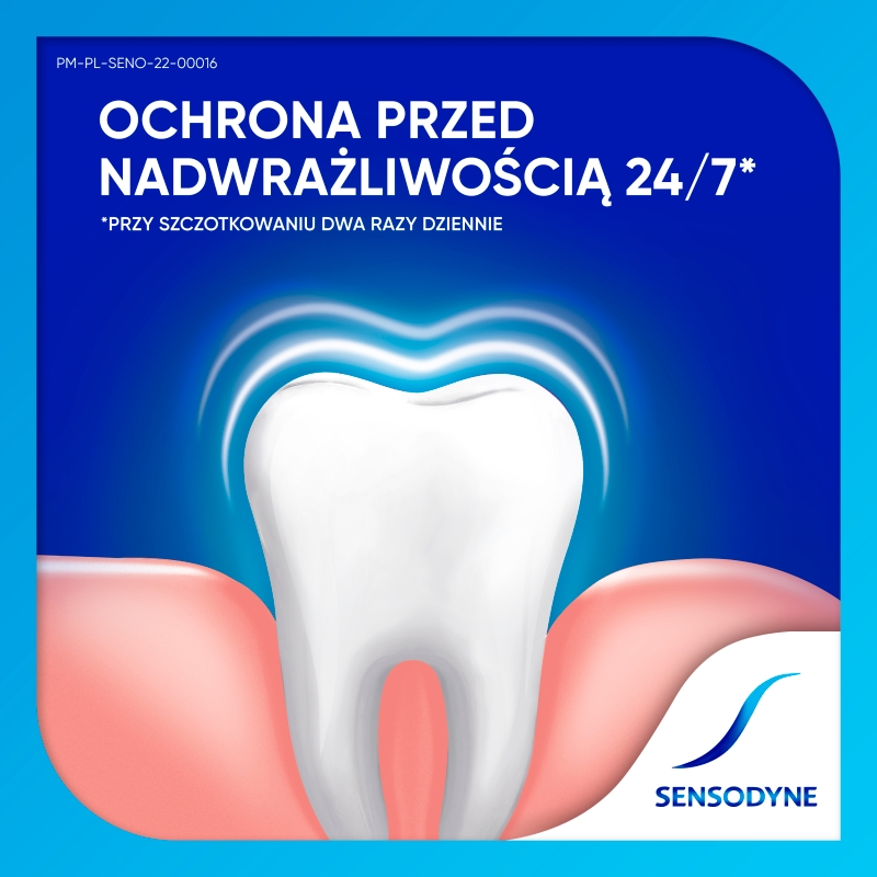 Sensodyne (Hyperdent) F, pasta do zębów z fluorem, ochrona przed próchnicą, tuba 75 ml