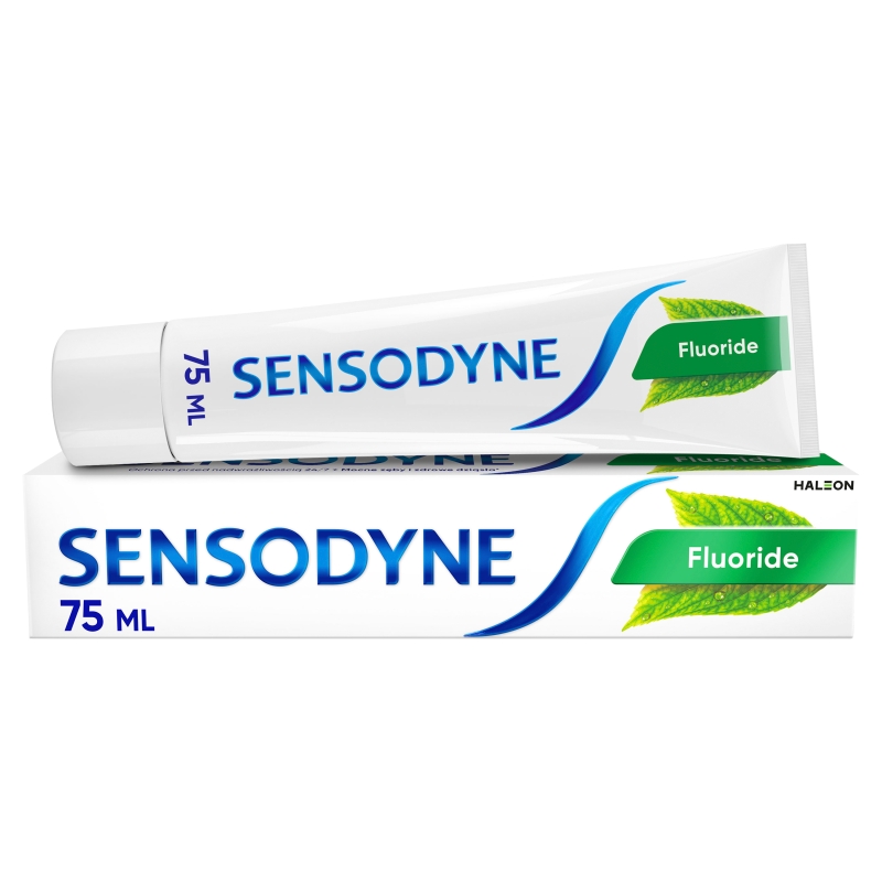Sensodyne (Hyperdent) F, pasta do zębów z fluorem, ochrona przed próchnicą, tuba 75 ml
