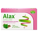 Alax tabletki ułatwiające wypróżnienie, 20 szt.