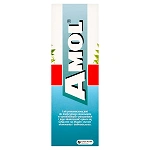 Amol płyn ziołowy na wzdęcia i niestrawność oraz na skórę w przeziębieniach, bólach głowy i mięśni, butelka 150 ml