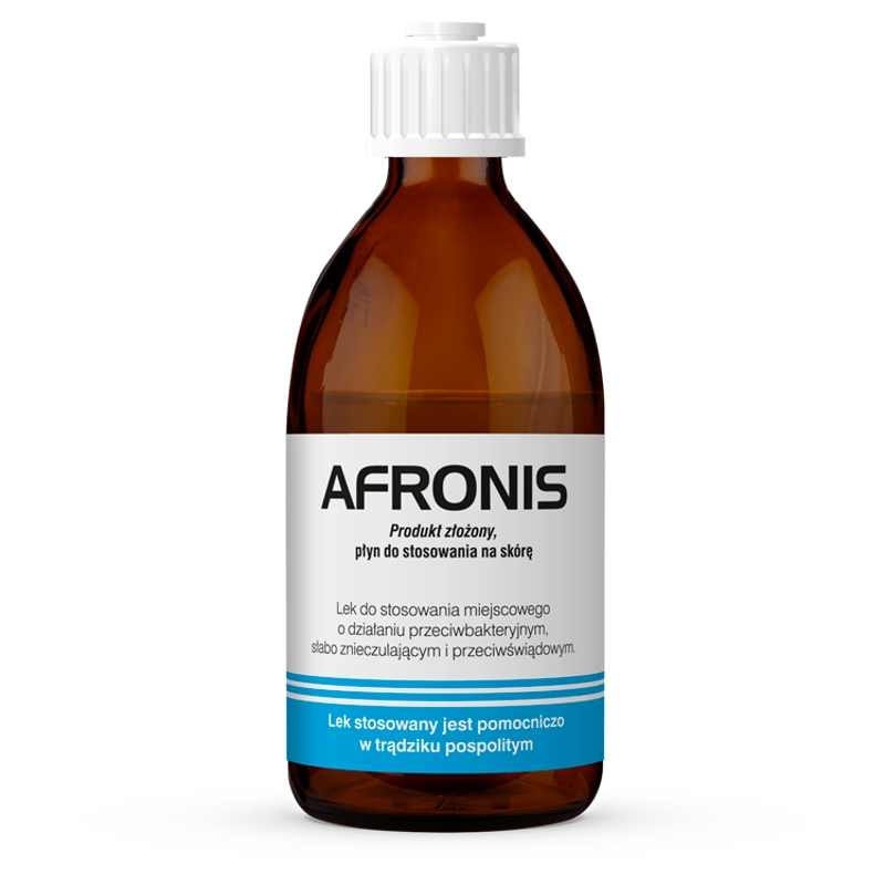 Afronis, płyn przeciwbakteryjny, przeciwświądowy na skórę trądzikową, 100 g