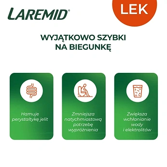 Laremid, tabletki na biegunkę, 10 szt.