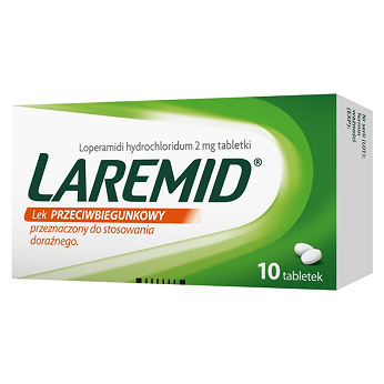 Laremid, tabletki na biegunkę, 10 szt.