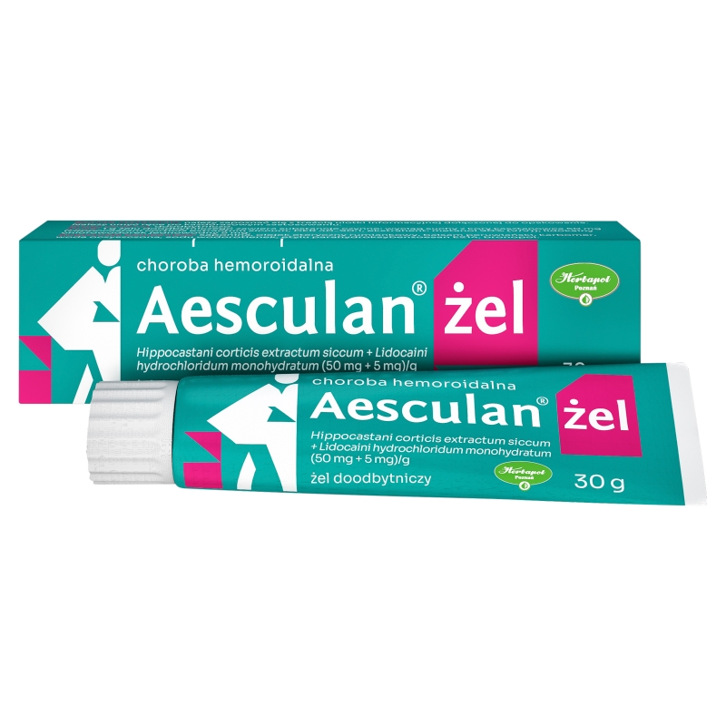 Neo-Aesculan, żel doodbytniczy na hemoroidy, tuba 30 g
