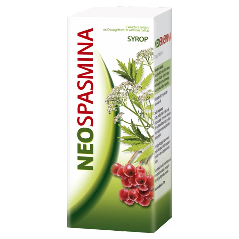 Neospasmina syrop na stany napięcia i niepokoju, trudności z zasypianiem, butelka 150 g