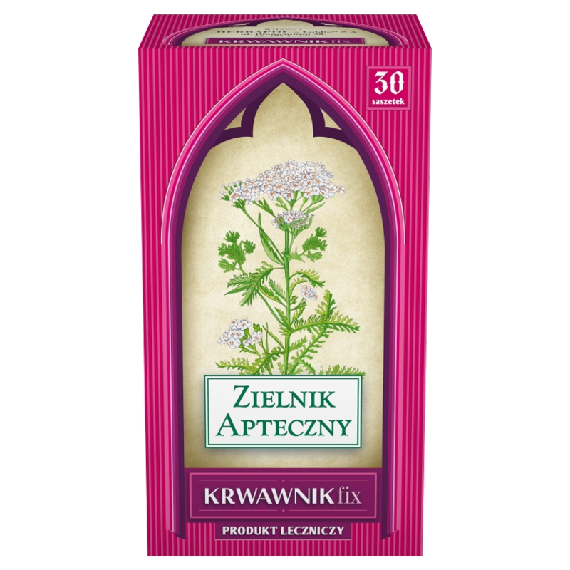 Krwawnik fix , zioła do zaparzania na zaburzenia trawienia, 30 sasz. x 1,8 g