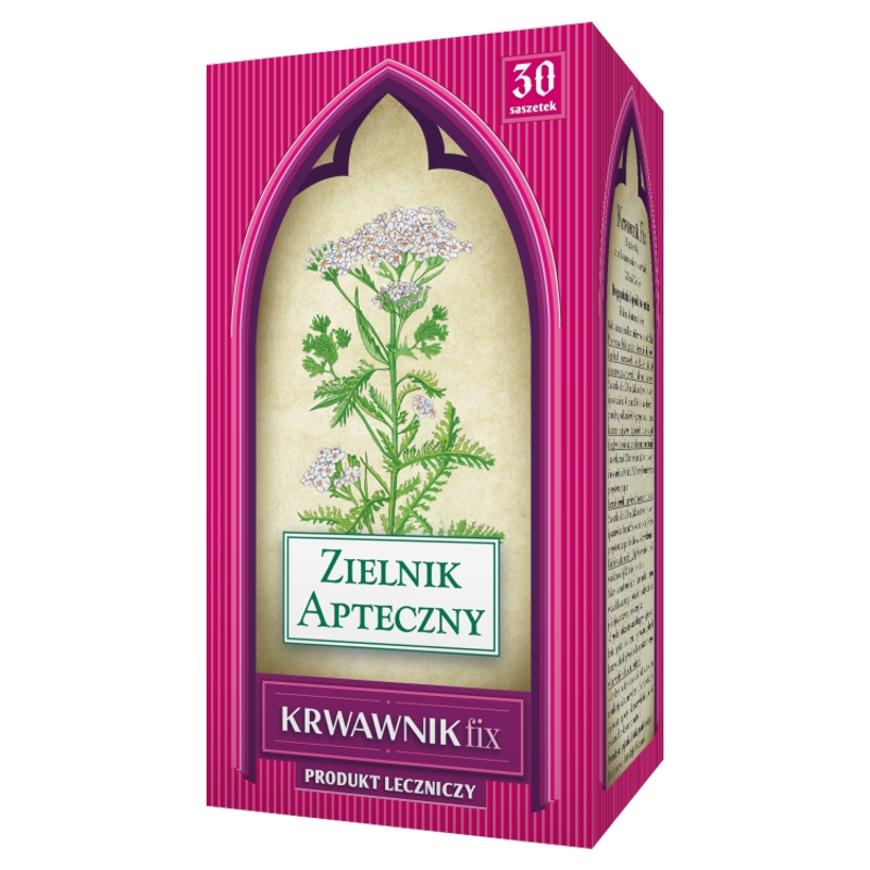 Krwawnik fix  zioła do zaparzania na zaburzenia trawienia, 30 sasz. x 1,8 g