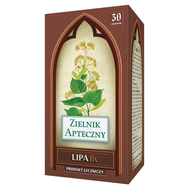 Lipa Fix zioła napotne w przeziębieniu i w kaszlu, 30 sasz. x 1,5 g