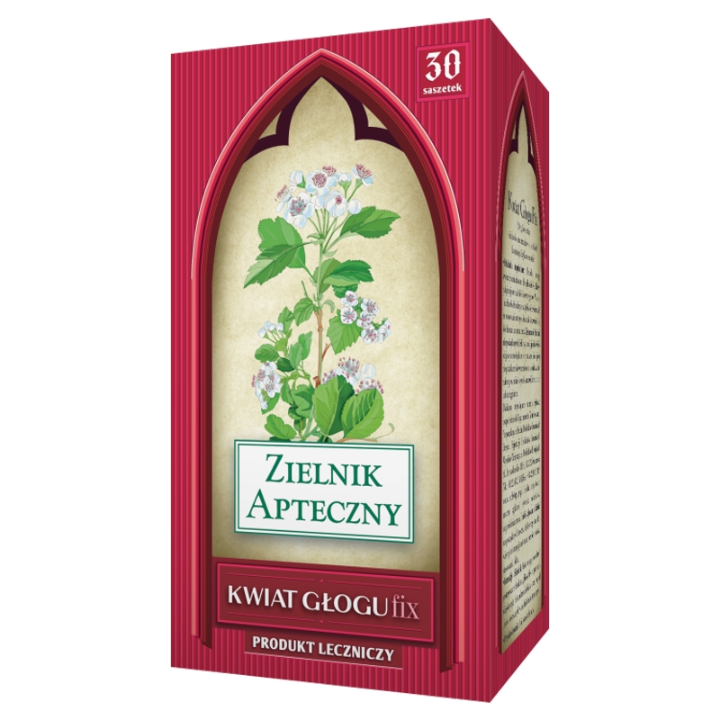 Głóg kwiat fix zioła, 30 sasz. po 2 g 