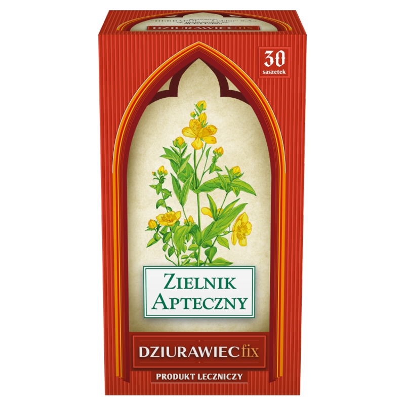 Dziurawiec FIX, wspomagający w dolegliwościach trawiennych, 30 sasz.