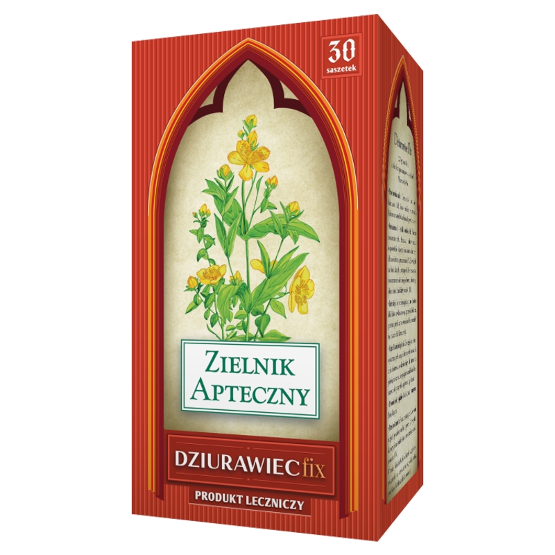 Dziurawiec FIX wspomagający w dolegliwościach trawiennych, 30 sasz.