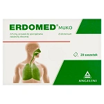 Erdomed Muko proszek na stany zapalne dróg oddechowych, 20 sasz.