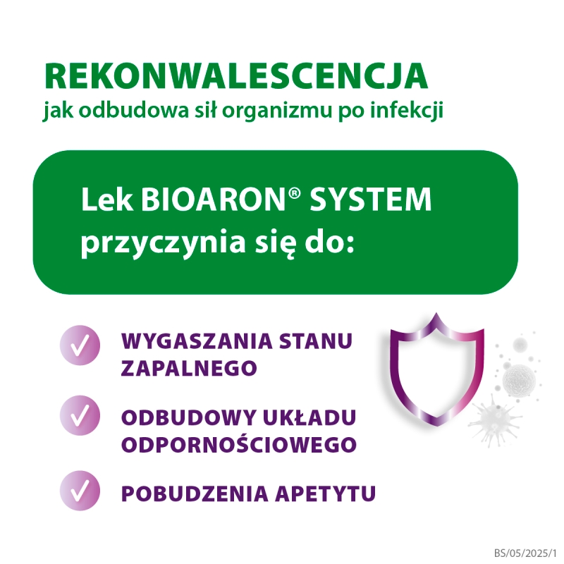 Bioaron System, syrop na infekcje górnych dróg oddechowych, butelka 100 ml