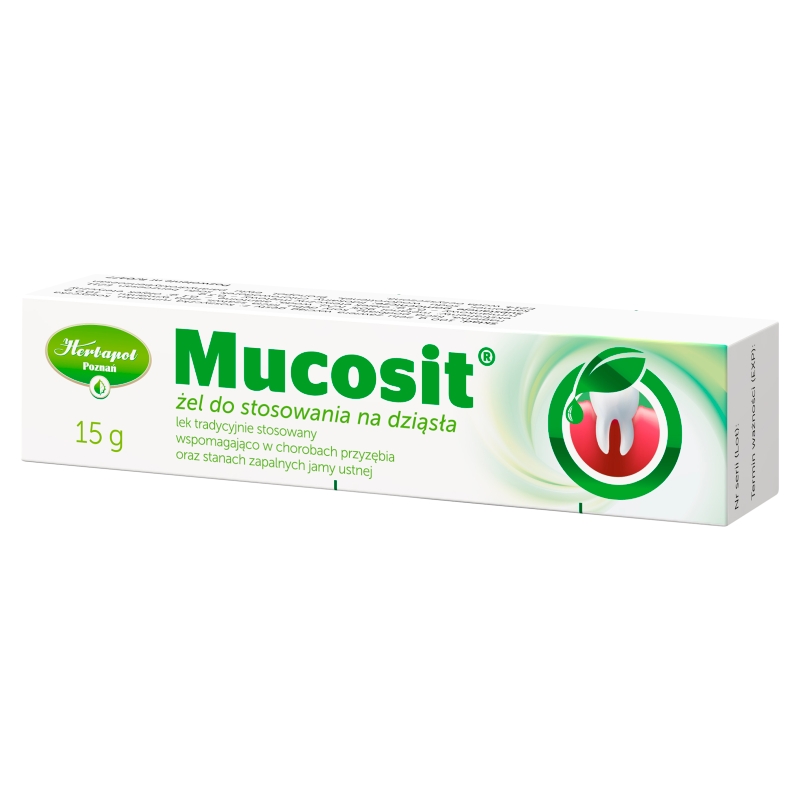 Mucosit , żel do jamy ustnej, 15 g