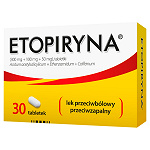 Etopiryna 300 mg + 50 mg + 100 mg tabletki, 30 szt.