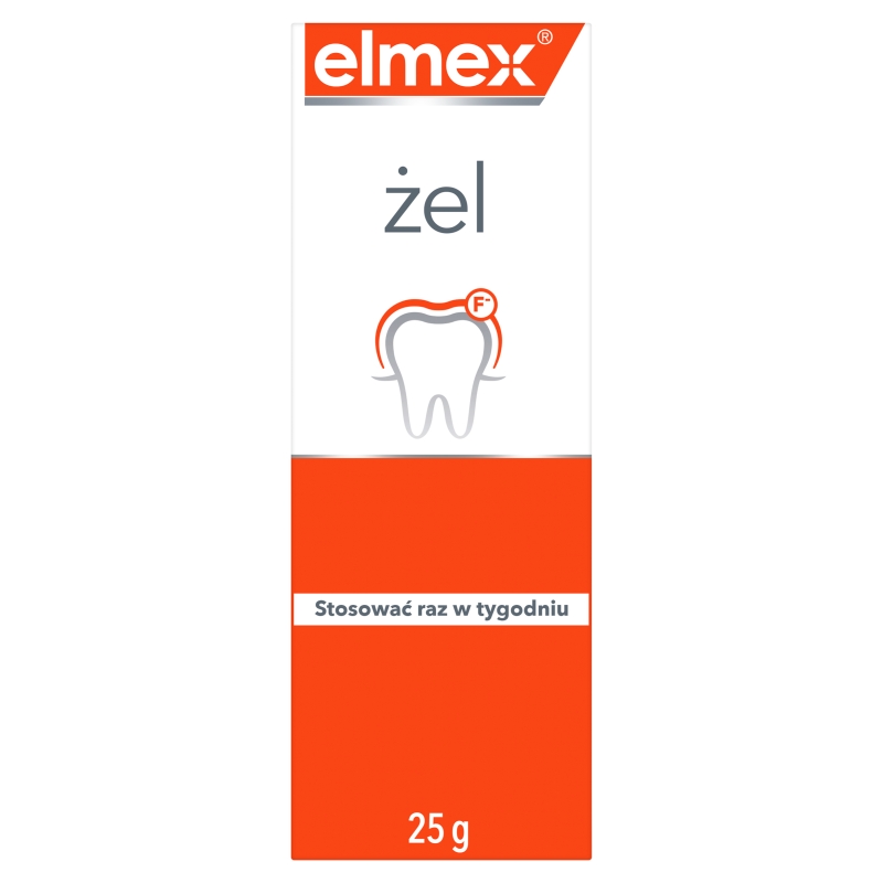Elmex, żel profilaktyczny na próchnicę, tuba 25 g