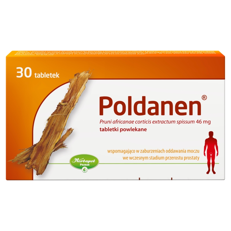 Poldanen, tabletki do stosowania przy chorobie prostaty, 30 szt.