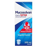Mucosolvan syrop wykrztuśny, rozrzedzający wydzielinę, butelka 100 ml