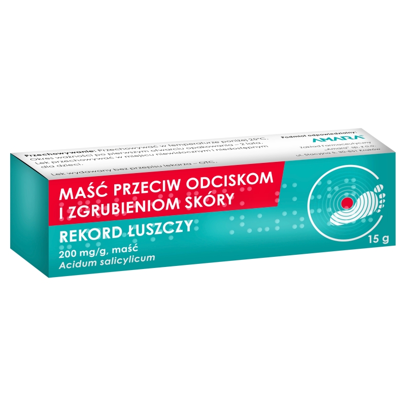 Rekord Łuszczycy maść przeciw odciskom i zgrubieniom skóry , 200 mg