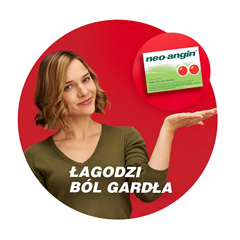 Neo-Angin, tabletki do ssania na stan zapalny jamy ustnej i gardła, 24 szt.