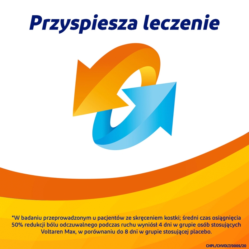 Voltaren Emulgel 1%, żel o działaniu przeciwbólowym, przeciwzapalnym i przeciwobrzękowym, 50 g