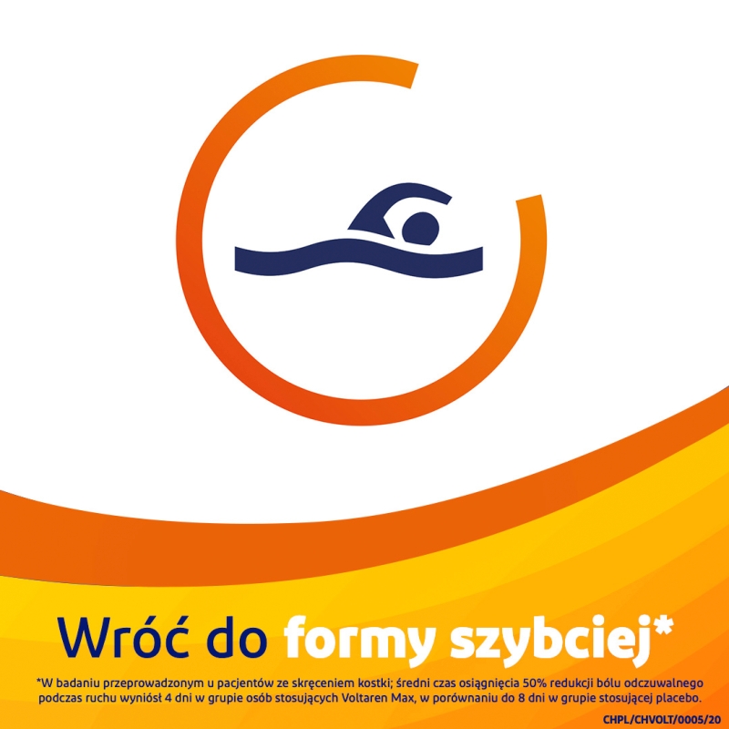 Voltaren Emulgel 1%, żel o działaniu przeciwbólowym, przeciwzapalnym i przeciwobrzękowym, 50 g