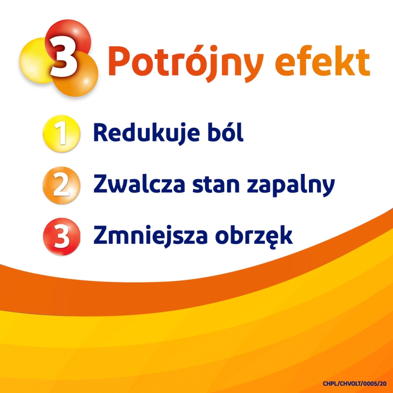 Voltaren Emulgel 1%, żel o działaniu przeciwbólowym, przeciwzapalnym i przeciwobrzękowym, 50 g
