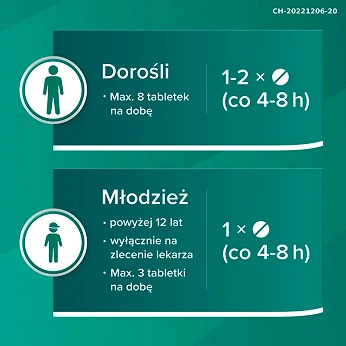 Aspirin, tabletki o działaniu przeciwgorączkowym i przeciwbólowym, 10 szt.