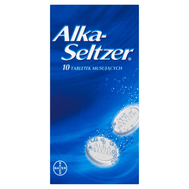 Alka-Seltzer  tabletki musujace na ból i gorączkę różnego pochodzenia, 10 szt.