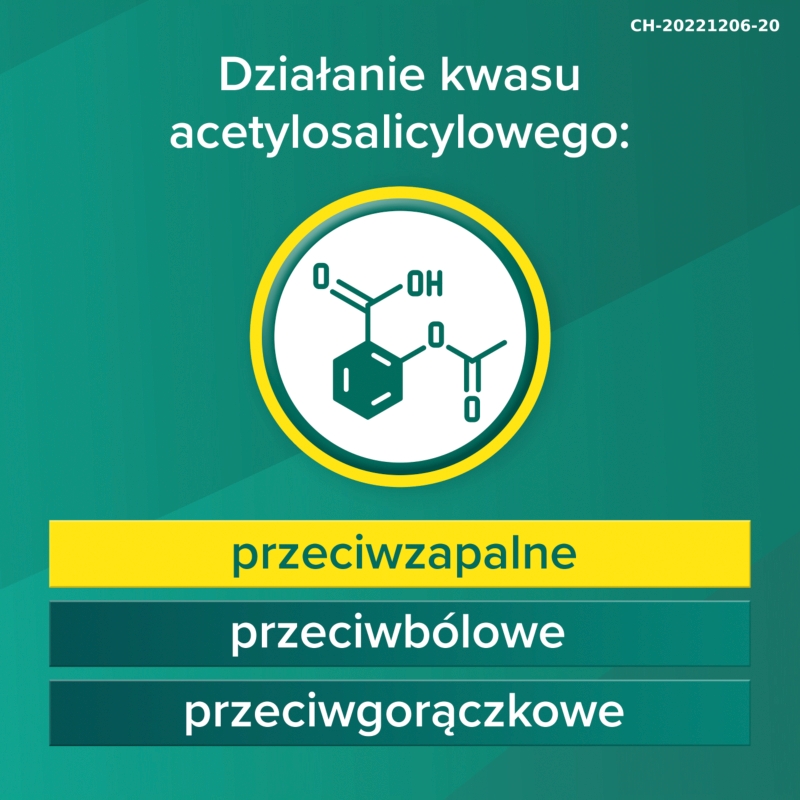 Aspirin C 400 mg + 240 mg, 10 tabletek musujących